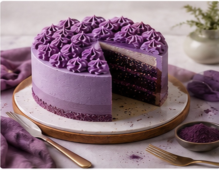BUBÉ ube cakes