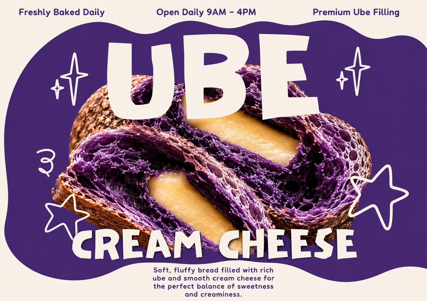 BUBÉ ube desserts