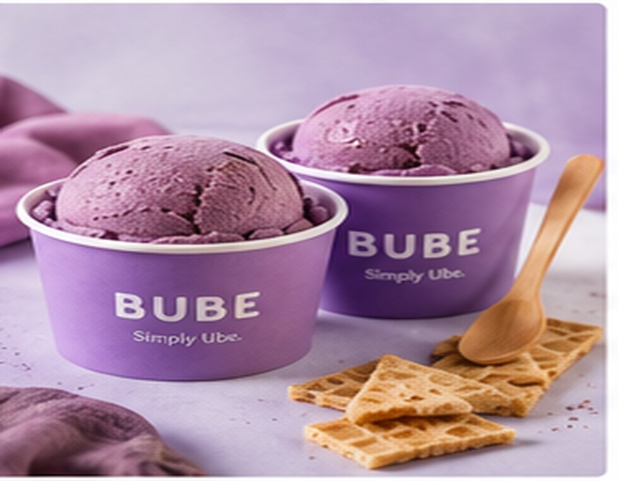 BUBÉ ube ice cream