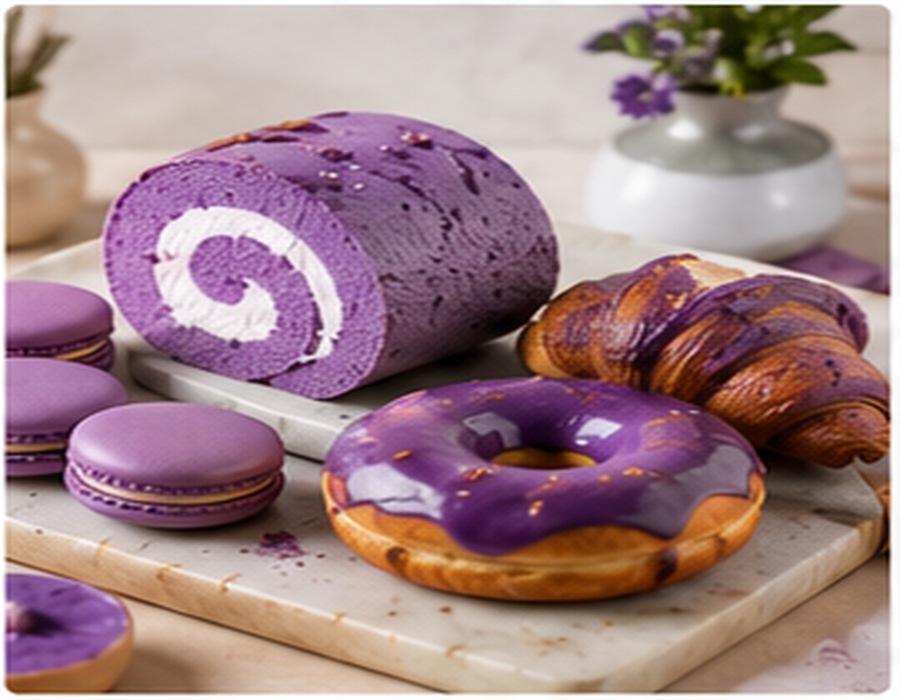 BUBÉ ube pastries